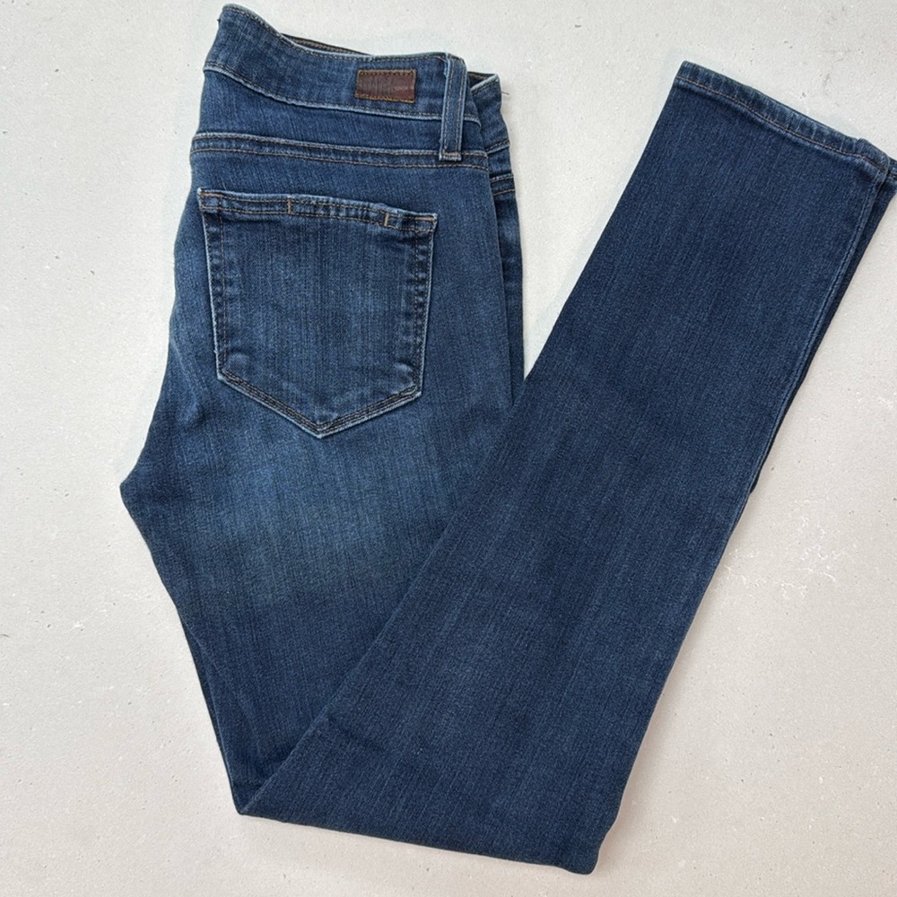 PAIGE SKYLINE ANLE PEG DENIM JEANS 25